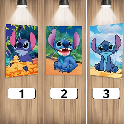 Cuadro 3D Lenticular de Stitch